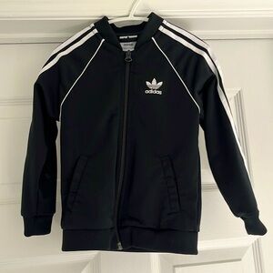 Adidas Track Jacket Toddler 2-3 Black